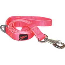 Feyza Design Neon Pembe Köpek Gezdirme Ipi, Uzun ve Dayanıklı Kayış 2CMX140CM