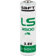 Skygo Saft Ls 14500 3.6V  Aa Size Lithium Pil Li-Socı2