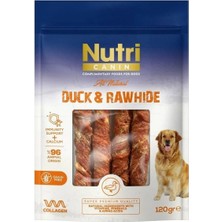 Feyza Design Büyük Boy Ördekli Tahılsız Kemik Köpek Ödülü 120 gr