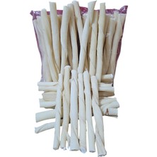 Feyza Design Yetişkin ve Yavru Köpekler Için Kalın Çiğneme Kemiği 20 Adet