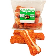 Feyza Design Lezzetli ve Dayanıklı 7,5 cm Ödüllü Çiğneme Kemiği 10’lu Paket