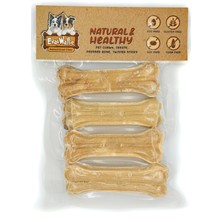 Feyza Design Doğal Köpek Kemiği 4'lü 10 Cm, Küçük Irk ve Yavru Köpeklere Uygun