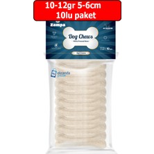 Feyza Design Yetişkin ve Yavru Köpekler Için 10 Adet, 10-12G, 5-6cm Kemik Ödülü