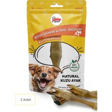 Feyza Design Doğal Köpek Kemirme Ürünü, 2 Adet, Sağlıklı ve Güvenli Keyifli Çıkartmalar