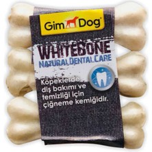 Feyza Design Beyaz Köpek Çiğneme Kemiği 3.5" 9 cm 3'lü Paket