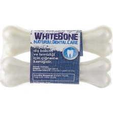 Feyza Design Beyaz Köpek Çiğneme Kemiği 11 cm 2’li Paket, Köpek Sağlığı ve Mutluluğu