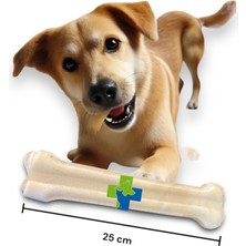 Feyza Design Orta Büyük Boy Köpekler Için Sütlü Çiğneme Kemiği 200 gr
