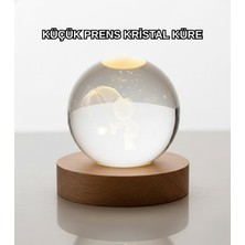 PremiumPort Renkli ve Eğlenceli Küçük Prens Temalı Dünya Mini Küre Dekorasyon