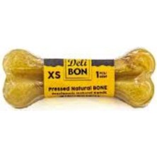 Feyza Design Deri Pres Vakumlu Kemik Köpek Ödülü 7cm, Doğal ve Sağlıklı Lezzet