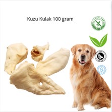 Feyza Design Kurutulmuş Kuzu Kulak Köpek Çiğneme Ödülü 100G
