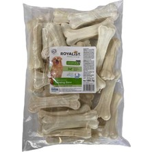 Feyza Design Beyaz Pres Kemik 4.5" (12 Cm) 25 Adet, Evcil Hayvanlar Için Kaliteli Ürün