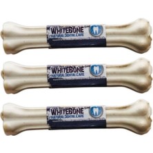 Feyza Design Press Kemik 12.5'' 32 cm 360 Gr, 3 Adet, Dayanıklı ve Sağlıklı Köpek Oyuncağı