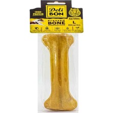 Feyza Design Deri Pres Kemik 22CM L Boy, 1'li Paket, Doğal ve Kaliteli Malzeme