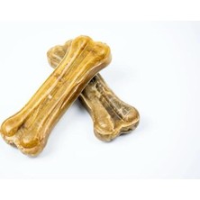 Feyza Design 15 cm Naturel Press 2'li Ödül Kemiği, Sağlıklı ve Eğlenceli Köpek Oyunu