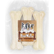 Feyza Design Beyaz Köpek Kemiği 3’lü Set 10CM, Yavru ve Küçük Köpekler Için