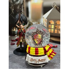 PremiumPort Büyülü Kar Küresi ve Harry Potter Süpürge Figürü Seti