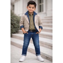 Gültekin Bebe Yavrucak Erkek Mevsimlikli 4 Lü Takım 1-4 YAŞ-3812660 - Bej