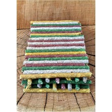 Feyza Design Renkli 100 Adet Munchy Stick Çubuklar, Köpekler Için Keyifli Ödül