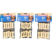 Feyza Design Lezzetli Çiğneme Kemikleri 5cm 10X11G, 3 Paket Sağlıklı Köpek Ödülü