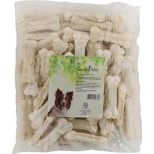 Feyza Design Besleyici Sütlü Kemik 8 Cm, 50 Adet, Sağlıklı ve Doğal Atıştırmalık