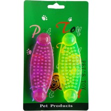 Feyza Design Pls.diş Kaşıma 2'li, 12 Cm, Güvenli ve Eğlenceli Diş Çıkarma Oyuncağı