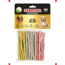 Feyza Design Sağlıklı ve Lezzetli Köpek Çiğneme Ödülü Ince Burgu Sticks 50 Adet