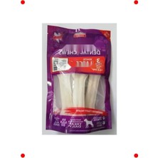 Feyza Design 3 Adet Pres Deri Köpek Çiğneme Kemiği, 165 Gr, Dayanıklı ve Sağlıklı