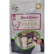 Feyza Design Sağlıklı ve Lezzetli 105 gr Ördek Eti Kaplı Pres Kemik Köpek Ödülü