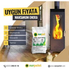 Nurpel %100 Çam Peleti Orijinal – Yüksek Isı – Düşük Kül