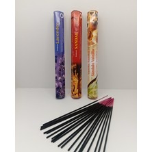 Darshan Çubuk Tütsü 60 Adet (Lavanta- Sandal- Vanilyasandal)