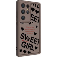 ZM Store Galaxy S23 Ultra Uyumlu Kılıf Kamera Korumalı Baskılı Arka Yüzey Klas Kapak