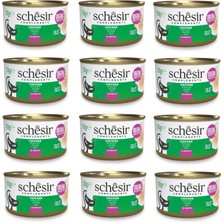 Schesir Tavuklu Broth Pişirme Suyunda Tamamlayıcı Kedi Konservesi 70 Gr. x 12 Adet