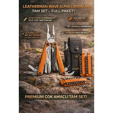 Leatherman Wave Alpha Canyonland Tam Set Full Paket