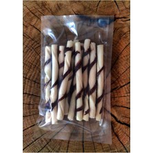 Feyza Design 10 Adet 12 cm Biftekli Burgu Kemik Köpek Ödülü