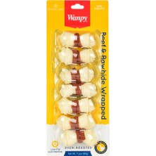 Feyza Design 7'li Köpek Kemiği Biftek Sargılı Düğüm Deri Ödülleri 85GR