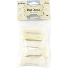 Feyza Design Beyaz Press Kemik Köpek Ödülü 5'li 25G, Sağlıklı ve Lezzetli Köpek Atıştırması