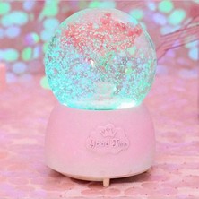 PremiumPort Ağaç Temalı Işıklı Müzikli Kar Küresi, Şık ve Huzurlu Dekorasyon