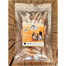 Feyza Design 25 Adet Premium Plus Tavuk Etli Lokmalık Köpek Kemikleri & Ödüllü Maması