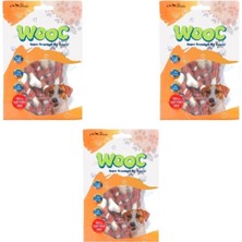 Feyza Design Dog Biftek Sargılı Kalsiyum Kemikli Ödül 3’lü Paket