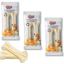 Feyza Design Doğal Ödül Kemiği 12,5 cm 2'li x 3 Paket, Köpekler Için Sağlıklı Seçim