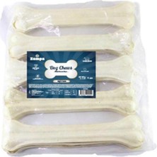 Feyza Design Beyaz Press Kemik Köpek Ödülü 5'li, 260-270G, Sağlıklı ve Lezzetli Ödül