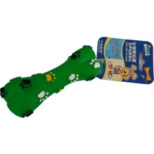 Feyza Design Yeşil Plastik Köpek Oyuncağı, 15 Cm, Eğlenceli ve Dayanıklı Tasarım