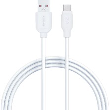 Syrox  Tecno Pova Neo Uyumlu 3.0a 18w typc hızlı şarj kablosu Yerli Üretim