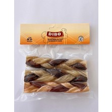 Feyza Design 3'lü Kolejen Çubuklar, Köpek Ödülü, Kırmızı ve Beyaz, 15 Cm, Paket