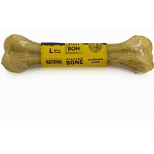 Feyza Design 22CM Deri Köpek Çiğneti Pres Kemik, Sağlıklı ve Dayanıklı Tasarım