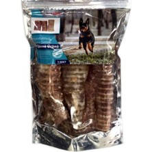 Feyza Design Sağlıklı ve Doğal Kurutulmuş Dana Gırtlak Köpek Çiğneti 100 gr