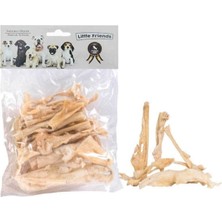 Feyza Design Kurutulmuş Kuzu Kelle Derisi Beyaz 100G - Doğal ve Hafif Lezzet