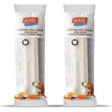 Feyza Design Doğal Köpek Kemiği 20,5 Cm, 2'li Paket, Sağlıklı ve Lezzetli Ödül