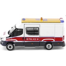 Tiny City Iveco Daily Police Tsd Beyaz 1/76 Model Araba