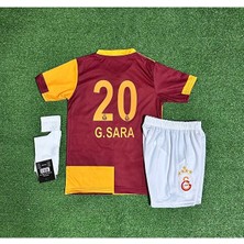 Gâlatâsarâ.y 2025/26 5 Yıldızlı Parçalı Iç Saha Gabriel Sara Çocuk Forması 4'lü Set